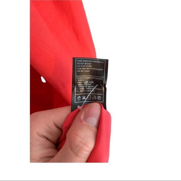 BB‎ DAKOTA Sundowner Hammered Crepe Button Dress - Picture 5 of 7